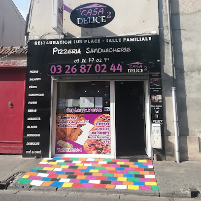 Pizza de Casa Delice 2 à Reims