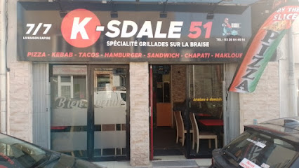 Pizza de K-SDALE 51 - Pizzas & Burgers à Reims
