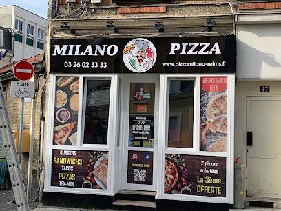 Pizza de Milano Pizza à Reims