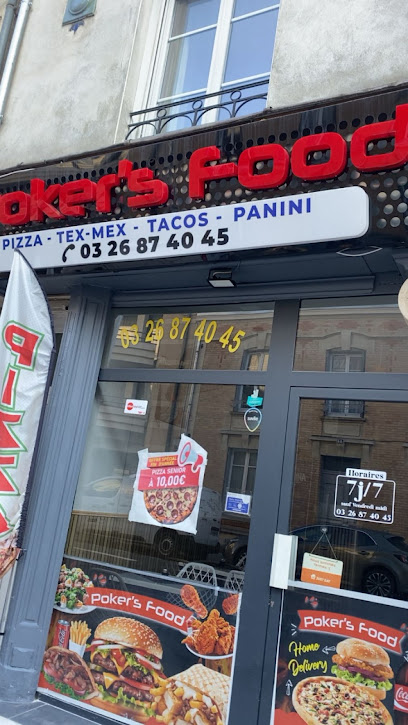 Pizza de POKERS PIZZA à Reims
