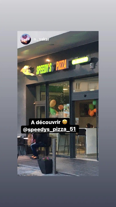 Pizza de Speedy's Pizza à Reims